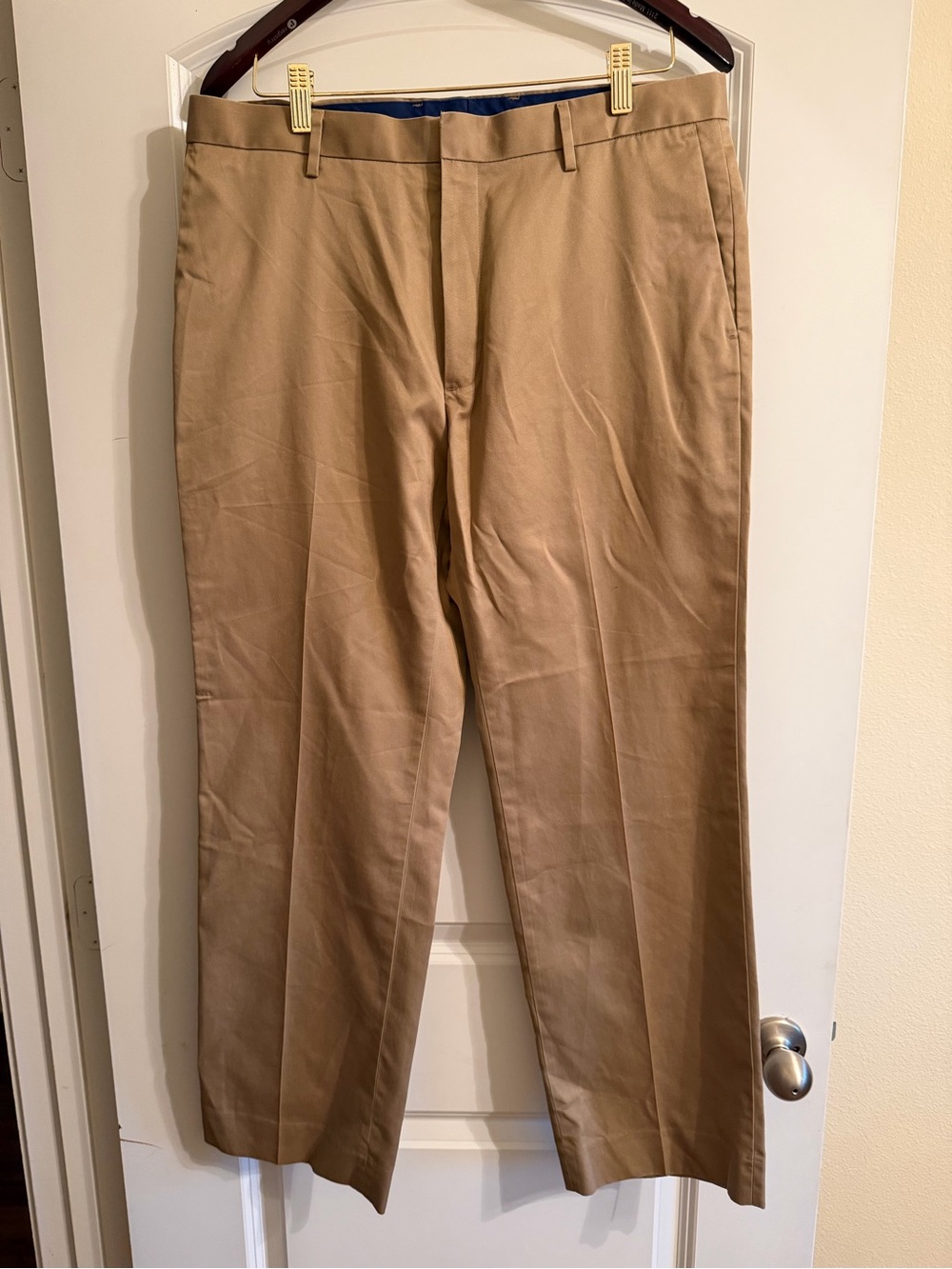 Banana Republic Men's Tan Straight Chinos